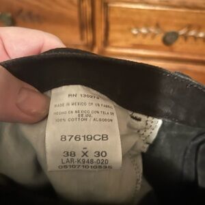 Rustler Men's Straight Jeans - Black